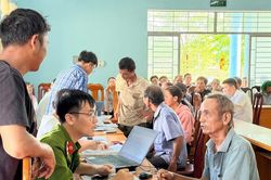 Xã Ia Sao chi trả tiền bồi thường Dự án Hồ chứa nước Ia Rtô