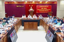 Thông qua dự thảo báo cáo kết quả giám sát đợt 2 đối với Ban Thường vụ Tỉnh ủy Gia Lai