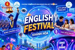 Ngày hội tiếng Anh tỉnh Khánh Hòa 2026 sẽ diễn ra vào ngày 18-6