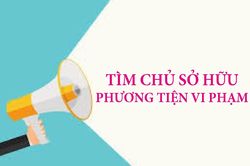 Thông báo tìm chủ sở hữu, người quản lý, người sử dụng hợp pháp phương tiện vi phạm hành chính trong lĩnh vực giao thông đường bộ đã quá thời hạn tạm giữ