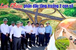 Lai Châu phấn đấu tăng trưởng 2 con số