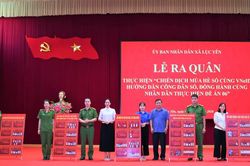 X&atilde; Lục Y&ecirc;n ra qu&acirc;n thực hiện chiến dịch m&ugrave;a h&egrave; số