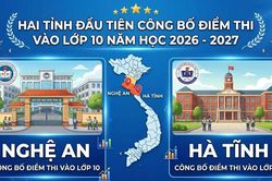 Hai tỉnh đầu ti&ecirc;n c&ocirc;ng bố điểm thi v&agrave;o lớp 10 c&ocirc;ng lập năm 2026