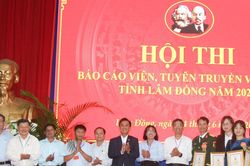 Hội thi B&aacute;o c&aacute;o vi&ecirc;n, Tuy&ecirc;n truyền vi&ecirc;n giỏi Cụm số 3 tỉnh L&acirc;m Đồng