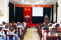 Ban Tổ chức Tỉnh ủy tổ chức hội nghị tập huấn công tác bảo vệ bí mật nhà nước và an toàn thông tin