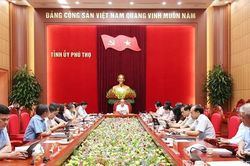 Ban Thường vụ Tỉnh ủy xem xét, cho ý kiến một số nội dung quan trọng
