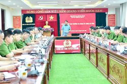 Chủ động khắc phục kh&oacute; khăn, tiếp tục n&acirc;ng cao hiệu quả c&ocirc;ng t&aacute;c C&ocirc;ng an