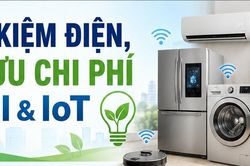 Tiết kiệm điện, tối ưu chi phí với AI & IoT