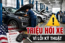 Mỹ: Nhiều hãng ô tô đồng loạt triệu hồi xe vì lỗi kỹ thuật