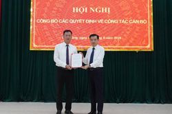 Công bố quyết định của Ban Thường vụ Tỉnh ủy về công tác cán bộ tại xã Đàm Thủy