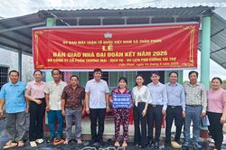 2 hộ khó khăn tại Xã Trần Phán có mái ấm an cư