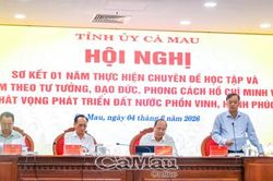 Đưa việc học tập v&agrave; l&agrave;m theo B&aacute;c đi v&agrave;o chiều s&acirc;u, gắn với nhiệm vụ ph&aacute;t triển chung của tỉnh