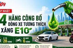 34 hãng công bố dòng xe tương thích với xăng E10