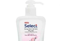 Thu hồi to&agrave;n quốc dung dịch vệ sinh phụ nữ Coop Select b&aacute;n tại Co.opmart