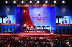Khai mạc Phi&ecirc;n trọng thể Đại hội C&ocirc;ng đo&agrave;n Việt Nam lần thứ XIV