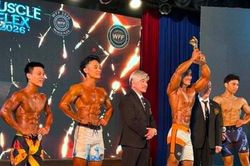 Lực sĩ Trịnh Ngọc Nhựt vô địch nội dung toàn năng tại WFF Việt Nam Muscle Flex 2026