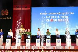 'Hà Nội - chung một quyết tâm xây dựng xã, phường không ma túy'