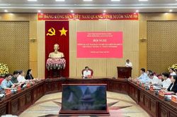 Đoàn kiểm tra, giám sát số 18 của Bộ Chính trị, Ban Bí thư làm việc tại Ninh Bình