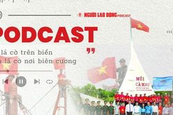Từ lá cờ trên biển đến lá cờ nơi biên cương