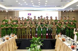 Bộ C&ocirc;ng an hai nước Việt Nam- L&agrave;o tăng cường hợp t&aacute;c Ph&ograve;ng, chống ma t&uacute;y