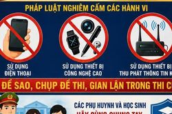 Sử dụng thiết bị kỹ thuật để phát hiện gian lận trong Kỳ thi tốt nghiệp THPT 2026