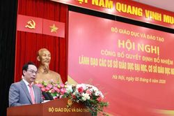 Bộ GD&ĐT công bố loạt quyết định bổ nhiệm lãnh đạo cơ sở GD đại học, GD nghề nghiệp trực thuộc