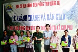 Khánh thành, bàn giao 23 nhà ở cho đồng bào ở xã vùng cao Kim Phú