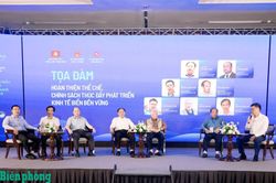 Hoàn thiện thể chế, chính sách thúc đẩy phát triển kinh tế biển bền vững