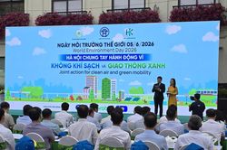 Hà Nội phát động Tháng hành động vì môi trường 2026: Chung tay vì không khí sạch và giao thông xanh