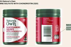 Thu hồi khẩn 2 sản phẩm thực phẩm chức năng thương hiệu Nature's Own