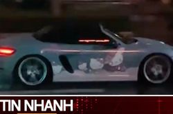 TIN NHANH: Công an vào cuộc vụ siêu xe Porsche biểu diễn gây xôn xao ở khu đô thị