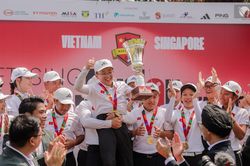 Tuyển golf trẻ Việt Nam vô địch giải golf đối kháng quốc tế 2026