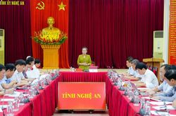 Nghệ An xây dựng hệ thống đánh giá mức độ hoàn thành nhiệm vụ của cán bộ thuộc diện Ban Thường vụ Tỉnh ủy quản lý