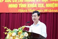Đại biểu HĐND tỉnh tiếp xúc cử tri phường Thành Vinh