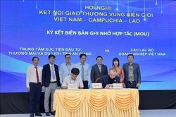 Kết nối giao thương vùng biên giới Việt Nam - Campuchia - Lào