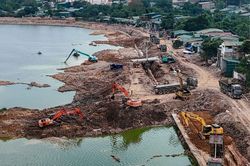 Hiện trạng 7 công trình chống ngập khẩn cấp ở Hà Nội sau 4 tháng thi công thần tốc