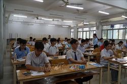 Phổ điểm thi đánh giá năng lực có sự phân tầng rõ rệt