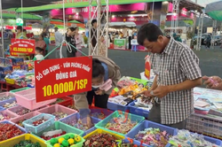 Khai mạc Hội chợ Thương mại quốc tế Tịnh Biên - An Giang