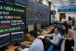 VN-Index tăng phiên thứ 2 liên tiếp, thanh khoản thấp nhất hơn 1 năm