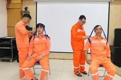Thủy điện Trung Sơn huấn luyện kỹ năng sơ cứu, cấp cứu cho lực lượng tại chỗ