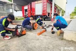 Đội Cảnh sát PCCC&CNCH Trên sông 'Chủ động ứng phó mùa mưa bão, sẵn sàng bảo vệ bình yên trên những tuyến sông'