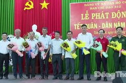 Xã Tân Hộ Cơ: Phát động Tết Quân - Dân năm 2027