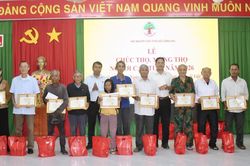 Xã Công Hải họp mặt kỷ niệm 85 năm Ngày truyền thống Người cao tuổi Việt Nam