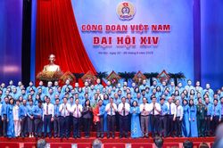 Đại hội Công đoàn Việt Nam lần thứ XIV, nhiệm kỳ 2026 - 2031 thành công tốt đẹp