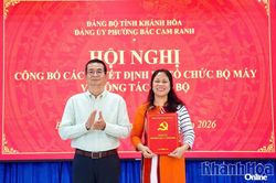 Phường Bắc Cam Ranh thành lập 2 đảng bộ cơ sở trực thuộc Đảng ủy phường