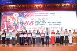 Phường Nha Trang tổ chức kỷ niệm 85 năm Ngày truyền thống người cao tuổi Việt Nam