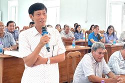 Phường Đông Ninh Hòa tổ chức lấy ý kiến phương án sắp xếp tổ dân phố