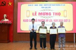 Phường Kỳ Lừa tổ chức lễ mừng thọ người cao tuổi đợt 2 năm 2026