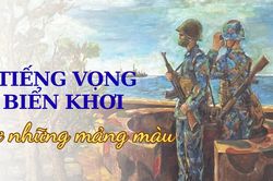 Tiếng vọng biển khơi từ những mảng màu