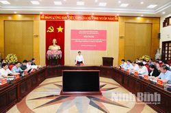 Đoàn kiểm tra, giám sát số 18 của Bộ Chính trị, Ban Bí thư thông qua dự thảo báo cáo kết quả kiểm tra (đợt 2) đối với Ban Thường vụ Tỉnh ủy Ninh Bình